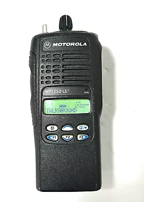 Motorola HT1250 LS+ UHF 450-512MHz Two Way Radio AAH25SDH9DP5AN • $56.95