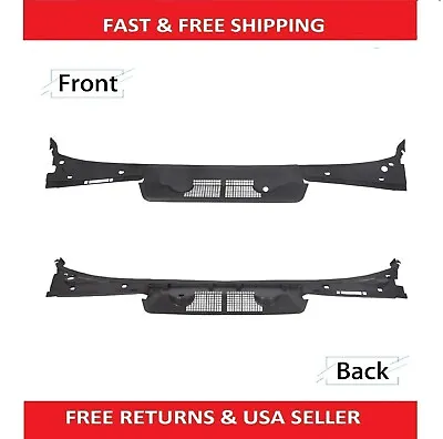 For BMW E36 Windshield Wiper Motor Cover Assembly Hood Cowl Trim Covering • $117.45