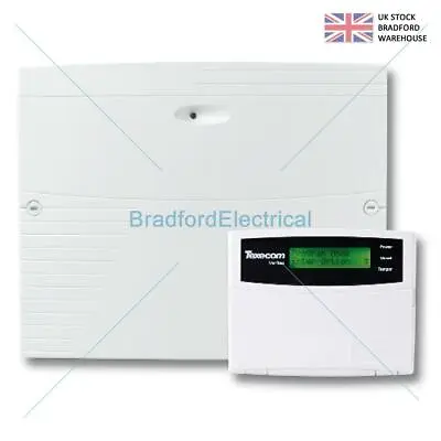 £104.97 • Buy Texecom CFE-0001 Veritas Excel Burglar Alarm Control Panel With Remote LCD Pad