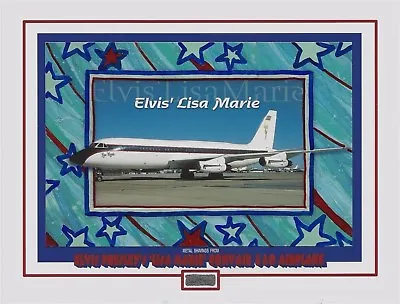 ELVIS PRESLEY'S Personal Owned  LISA MARIE  CONVAIR 880 AIRPLANE Metal Shavings • $24.95