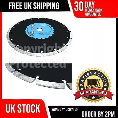 9  Inch 230mm Diamond Cutting Disc Hard Brick Masonry Stone Tile Patio Slab • £8.89