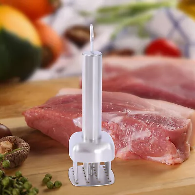 Stainless Steel Meat Tenderizer With 24 Needles Flavor Marinade Meat Injector • $14.16