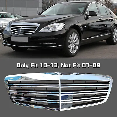 Fit Mercedes Benz S-Class 10-13 W221 AMG Style Chrome Front Grille S400 S550 S65 • $115.32