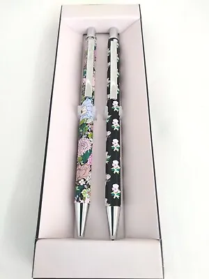 Vera Bradley Ink Pen Pencil Eraser Set Floral Designs Bloom Boom 29907  12730 • $13.99