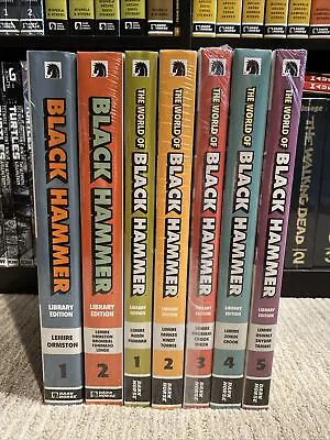 NEW Black Hammer (1-2) & World Of Black Hammer (1-5) Library Edition Lot Sealed • $220