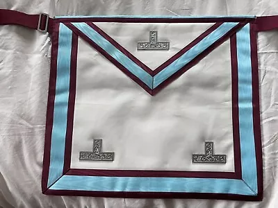 Mark Master Mason - Worshipful Master WM Apron • £15