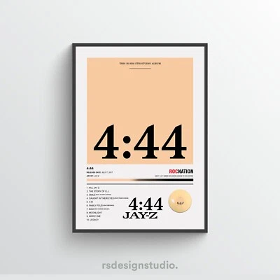 £29.99 • Buy JAY-Z 4:44 Album Poster