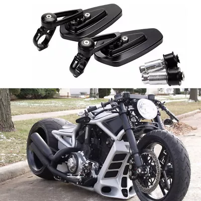 For Harley Davidson V Rod Muscle Custom Motorcycle 7/8  Handle Bar End Mirrors A • $27.30