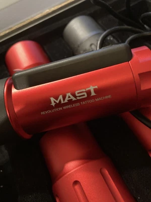$110 • Buy Mast Saber Wireless Battery Rotary Tattoo Machine Pen Red