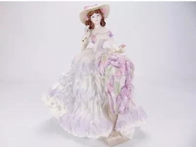 Rare Coalport Figurine Limited Edition Lilac Time CW328 Bone China Lady Figures. • £269