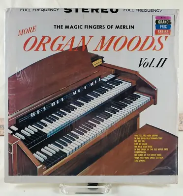 The Magic Fingers Of Merlin More Organ Moods Vol.2  12  Vinyl Record FREE SHIP • $10.16