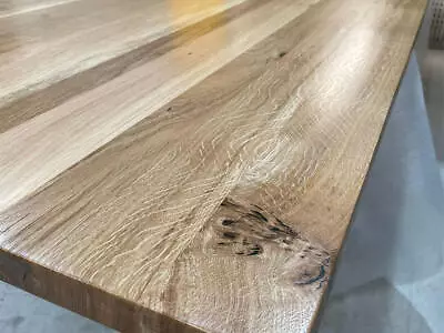 Solid Wood Table Tops Worktops Cut To Size - Ash / Beech / Oak / Iroko / Walnut • £220