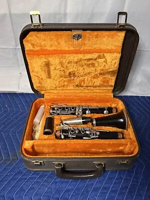 Made In West Germany Wood Clarinet With Hardshell Case • $50