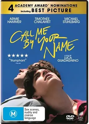 Call Me By Your Name DVD : NEW • $16.99