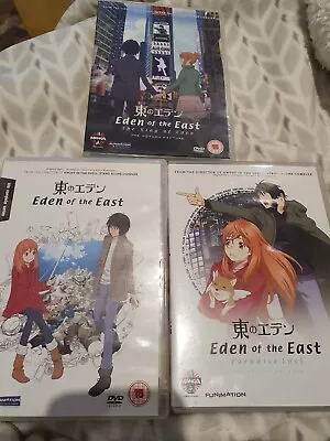 Eden Of The East The Complete Series + Paradise Lost + The King Of Eden Manga... • £10