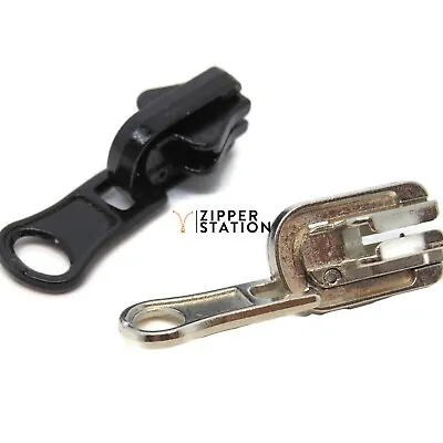 £2.95 • Buy Reversible Zipper Sliders, Size #5 For Chunky Plastic/Vislon Zip Pull Repair
