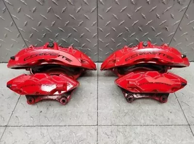 2015-2019 C7 Corvette Z06 Red Brake Caliper Set Front Rear J56 *non Ceramic* • $999.99