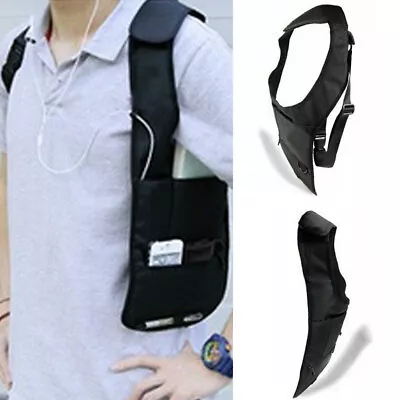 Men Travel Anti-Theft Hidden Underarm Shoulder Bag Wallet Holster Pouch Bags • $13.39