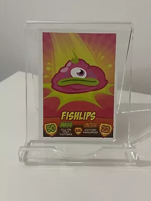 Fishlips - Moshi Monsters Mash Up! Series 2 Topps 2011 Trading Card • £1.95