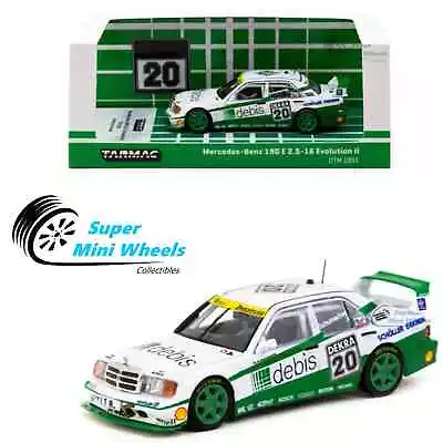 Tarmac Works 1:64 Mercedes-Benz 190 E 2.5-16 Evolution II DTM 1991 #20 • $22.99