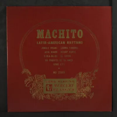 MACHITO: Latin American Rhythms Mercury 10  LP 33 RPM • $40