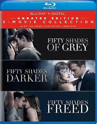 Fifty Shades 3-movie Collection Blu-ray Dakota Johnson NEW • $13.12