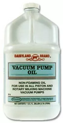 Dairyland  1405243 1 Gallon Vacuum Pump Oil For Milking Machines- Pack Of 1 • $42.18