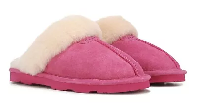 NIB Ugg Fuchsia Slipper K Cozy II Slide Size Kids 11 Shoes • $54