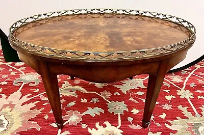 Signed Theodore Alexander Althorp Mahogany Coffee Cocktail Table • $980