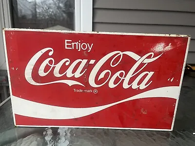 Vintage Coca Cola Metal Box • $89.99