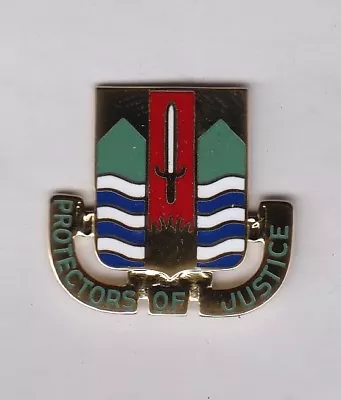 US ARMY 437th MILITARY POLICE BATTALION MP Crest DUI Badge C/b NSM • $4