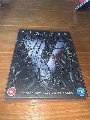 Vikings Seasons 1-4 Dvd PAL Multi-region Player Required New Sealed USA Seller ! • $89.99