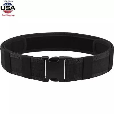 Police Security Tactical Men Combat Gear Belts 1.9  Military Utility Nylon Belts • $9.98