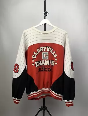 Adidas XXXL Claryville Champs Vintage 80s Sweatshirt Run DMC Pullover • $225