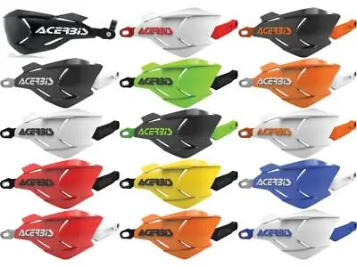 Acerbis X-Factory Hand Guards Multi Colors MX Wrap Around Steel Bar MX 250 450 • $82.99