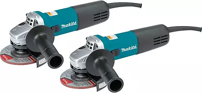 Makita 9557NB2 4-1/2  Angle Grinder With AC/DC Switch (2 Pack) • $171.94