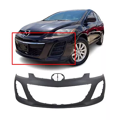 Front Bumper Cover For 2010-2012 Mazda CX-7 Primed EH4450031FBB MA1000226 • $204.53