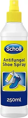 Scholl Antifungal Shoe Spray Disinfectant 250 Ml Athletes Foot Fungal Nail NEW • £6.94