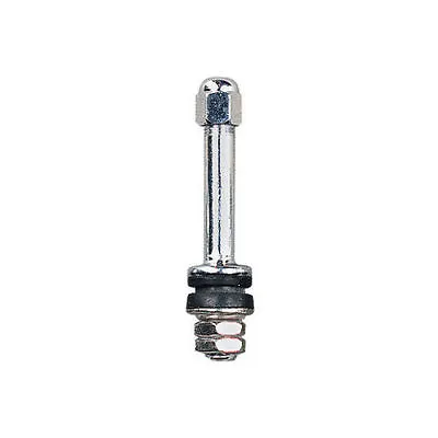 (4) Chrome Metal Bolt In Valve Stems .453  Bore 1.75  Long Enkei Low Profile • $14.99