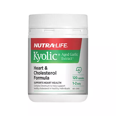 NEW Skincare NutraLife Kyolic (Aged Garlic Extract) Heart & Cholesterol Formula • $82.22