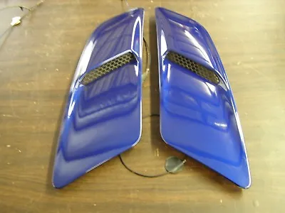 New Take-off OEM Ford 2015 2016 2017 Mustang Hood Heat Extractors Impact Blue • $69