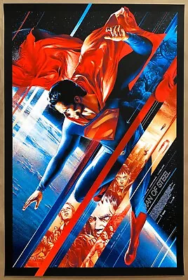 Man Of Steel - Superman By Martin Ansin 2014 MONDO 470/5585 Screen Print SIGNED • $240