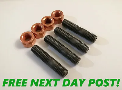 Uprated Exhaust Manifold/Elbow Turbo Studs And Lock Nuts Kit SR20DET S13 S14 S15 • $22.67