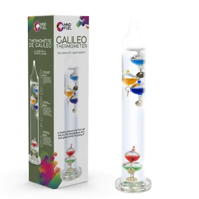 Galileo Thermometer-Mind Fuel-Weather Instruments • £12.99