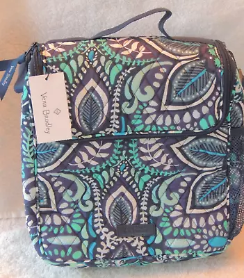 Vera Bradley Lunch Crossbody Bag Blue Island Medallion  25002-U60 NEW NWT • $30