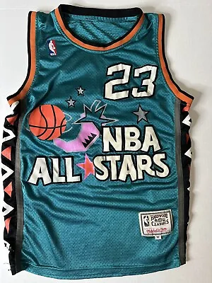 Hardwood Classics Mitchell & Ness NBA All Stars Michael Jordan #23 Jersey Mens M • $32