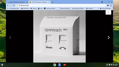 2019 BT Openreach Telephone Master Socket NTE5c MK2 & VDSL/ADSL Faceplate MK4 • £5.99