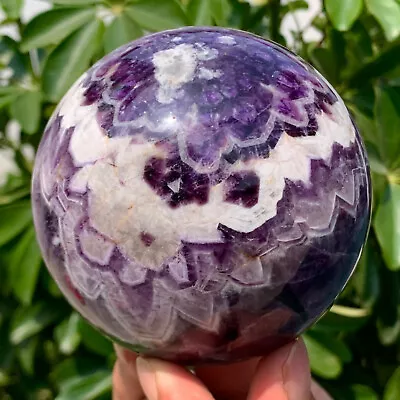 2.17LB Natural Dream Amethyst Quartz Crystal Sphere Ball Healing • $0.99