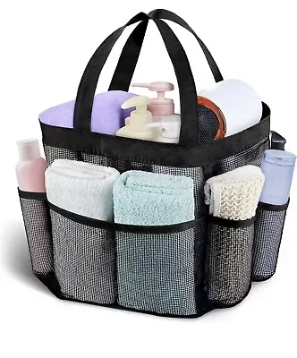 Mesh Shower Caddy Portable Quick Dry Hanging Shower Tote Bag • $9.99