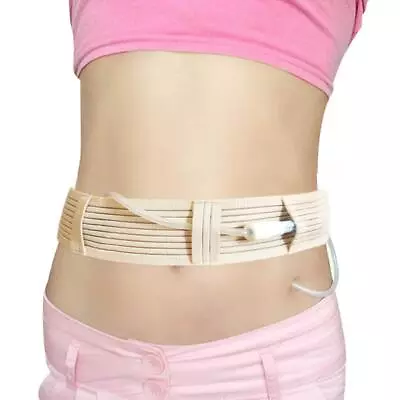 Breathable Peritoneal Dialysis Belt Stretch G/Peg Feeding Tube Holder PD Cath... • $19.05